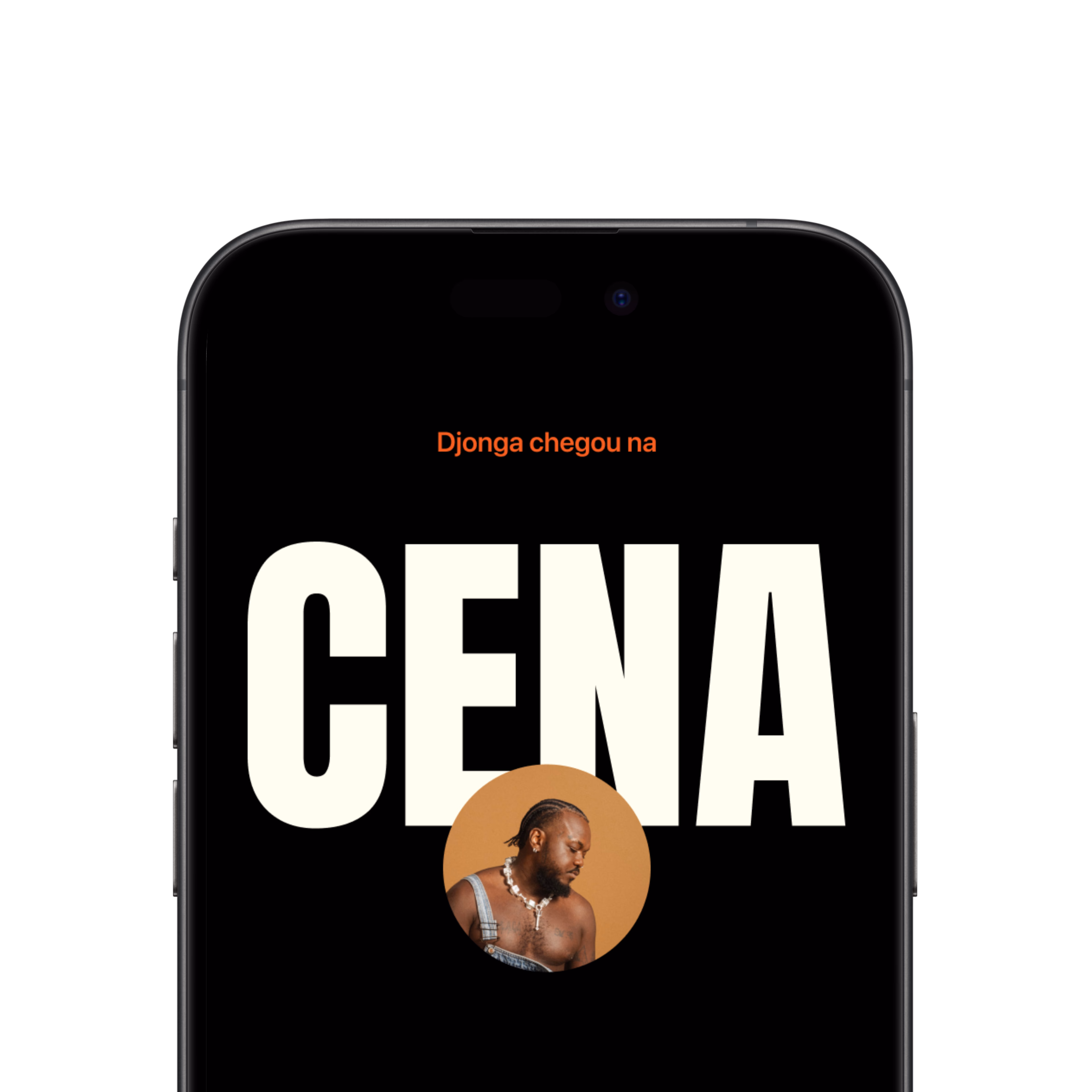 Cena — Close-up of an app screen