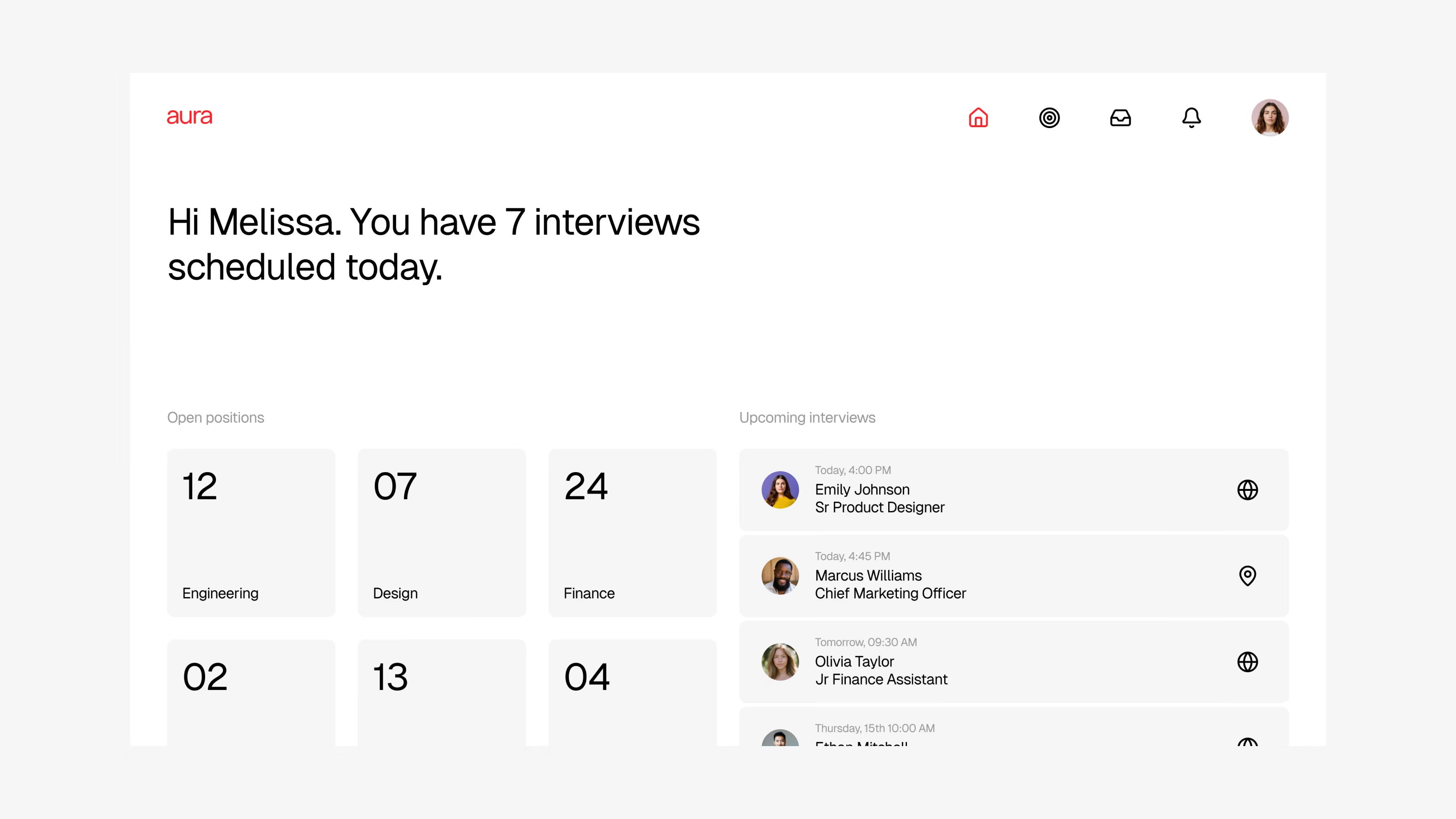 Aura — AI Recruitment platform