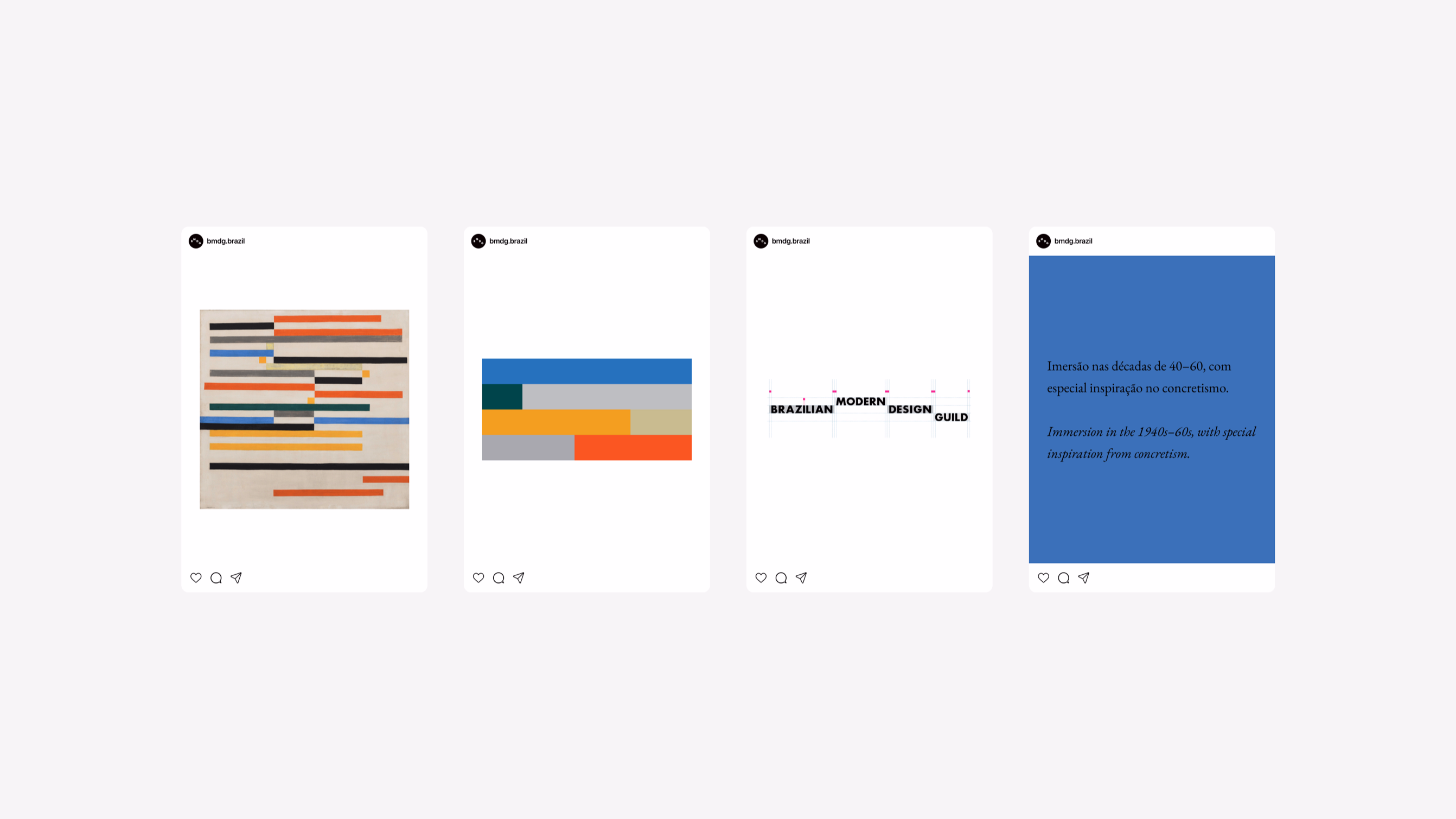 BMDG — Graphic elements and color palette