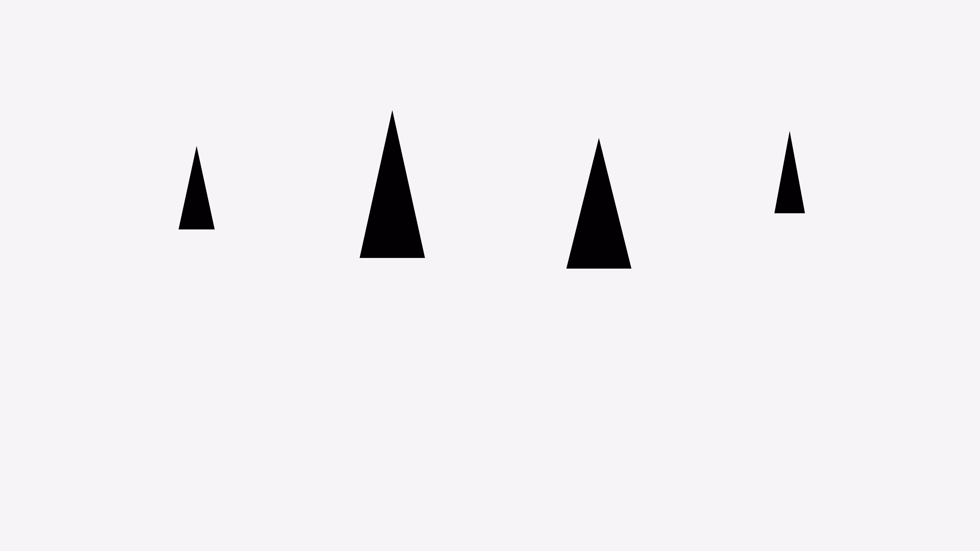 Arkemis — Four isolated triangles as further abstraction in the design process