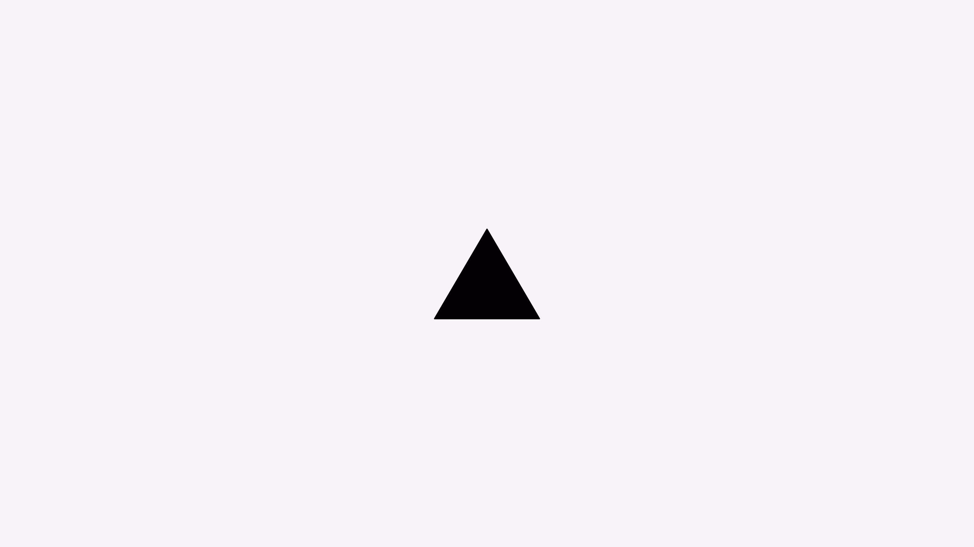 Arkemis — Equilateral triangle as the fundamental building block of the logo