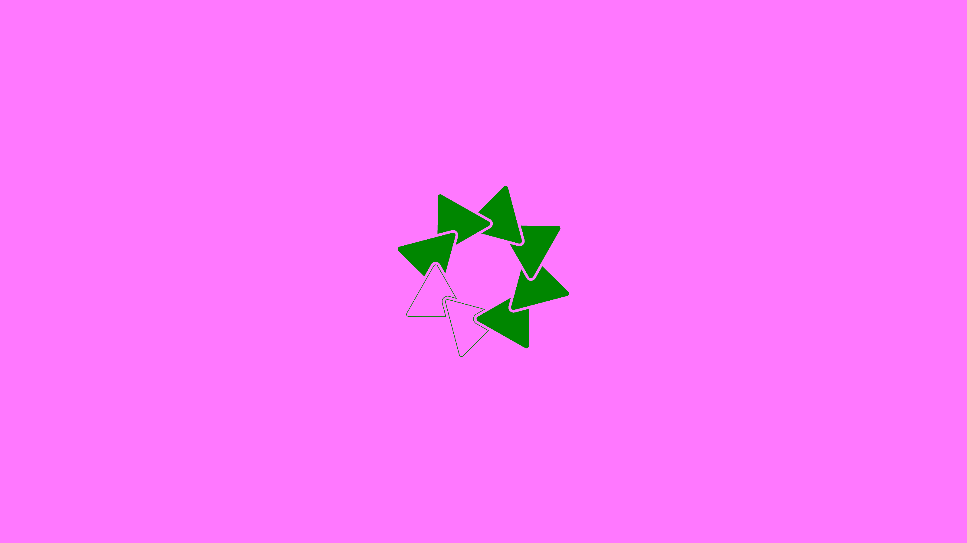 Arkemis — Circular symbol in compact nearly complete rotation state