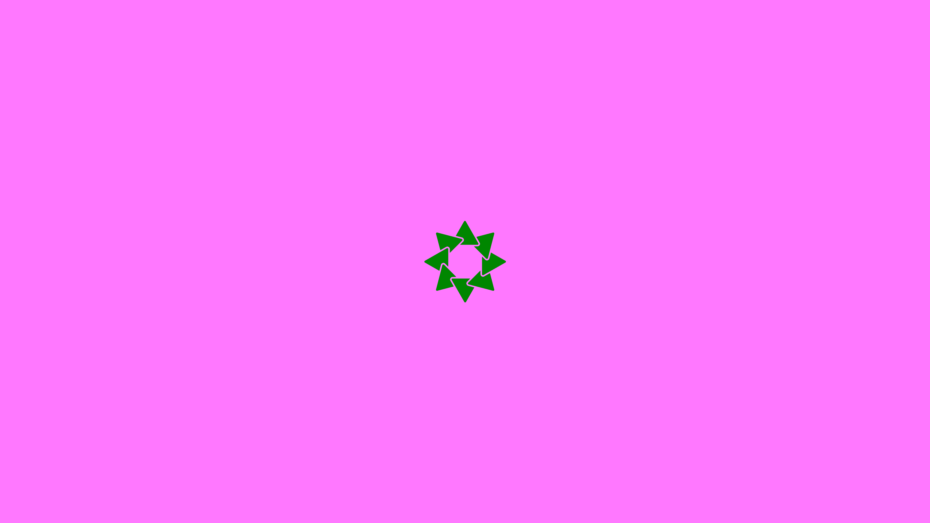Arkemis — Final logomark as star shape with connected arrow forms